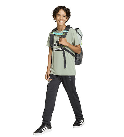 adidas Performance T-shirt - J Minecraft TR - SILGRN