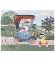 Konges Sløjd Jigsaw Puzzle - 24 Bricks - Car Birdie