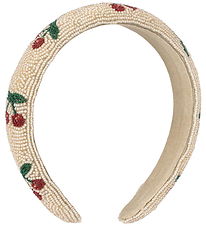 Konges Sløjd Haarreifen - Perlen - Cherry