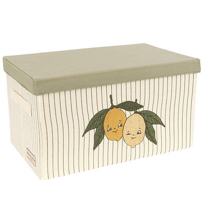 Konges Sløjd Storage Basket - Little - Lemon