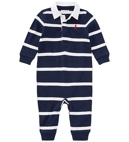 Polo Ralph Lauren Onesie - Förfinad Marinblå Multi