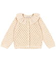 Konges Sløjd Cardigan - Knitted - Buttercream w. Pointelle