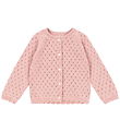 Konges Sløjd Cardigan - Knitted - Mellow Rose w. Pointelle