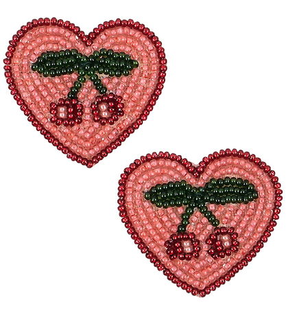 Konges Sløjd Hårløkker - 2-pack - Cherry