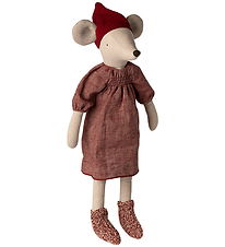 Maileg Wichtel - Weihnachtsmaus - Mädchen m. Kleid