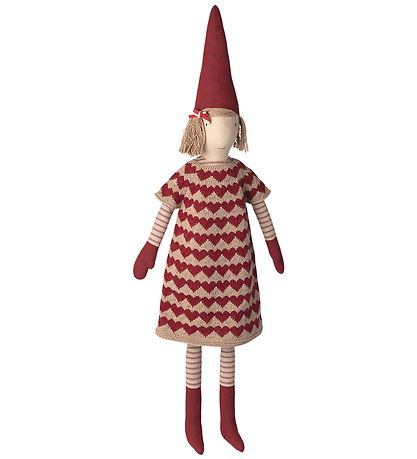 Maileg Elf Girl - Size 5 - Knitted Dress - Pixy