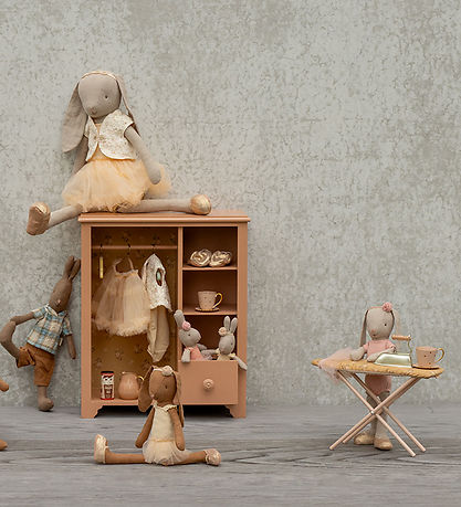 Maileg Closet - Large - Rabbit - Dark Powder Maileg Closet - Large - Rabbit - Dark Powder