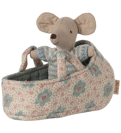 Maileg Baby mouse I Baby lift - Blue