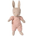 Maileg Hare - Micro - Knitted Suit - Sand/Pink