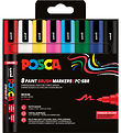 Posca Markers - PC-5BR - 8 pcs - Multicolour