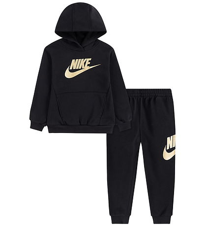 Nike Sweat Set - Black/Metallic Gold