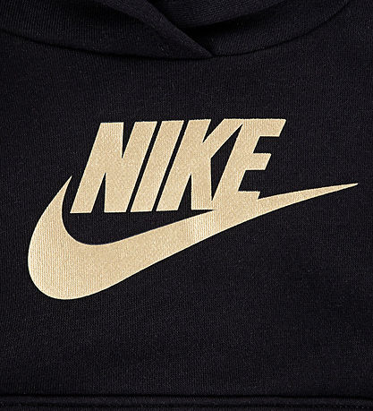 Nike Sweat Set - Club - Black/Metalic Gold