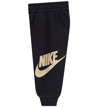 Nike Sweat Set - Club - Black/Metalic Gold