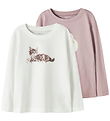 Name It Blouse - 2-Pack - NmfVotea - Cloud Dancer/Keepsake Lilac