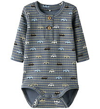 Body m/l Name It - NbmRonald - Rib - Flint Stone