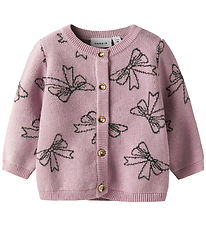 Gilet Name It - Tricoté - NbfRebowie - Souvenir Lilac Gilet Name It - Tricoté - NbfRebowie - Souvenir Lilac