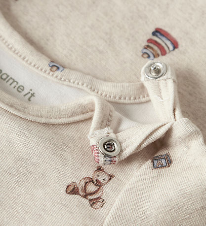 Name It Bodysuit l/s - NbmRitoy - Flint Stone Name It Bodysuit l/s - NbmRitoy - Flint Stone