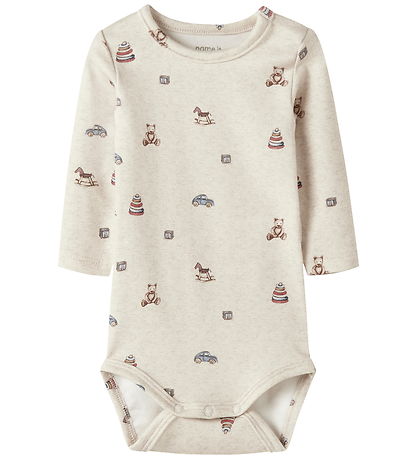 Name It Bodysuit l/s - NbmRitoy - Flint Stone Name It Bodysuit l/s - NbmRitoy - Flint Stone