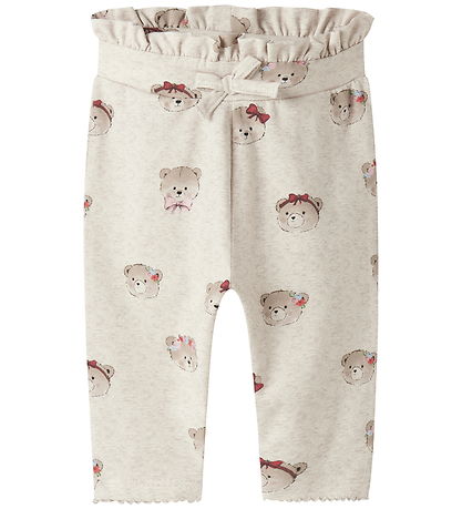 Name It Trousers - NbfRice - Peyote Melange
