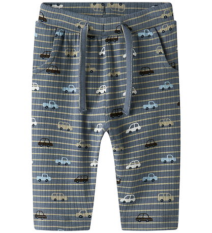 Name It Broek - NbmRonald - Rib - Flint Stone