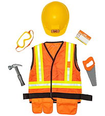 Melissa & Doug Costume - Construction worker - 6 Parts