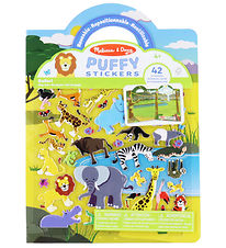 Melissa & Doug Stickers - Reusable - 42 pcs - Safari
