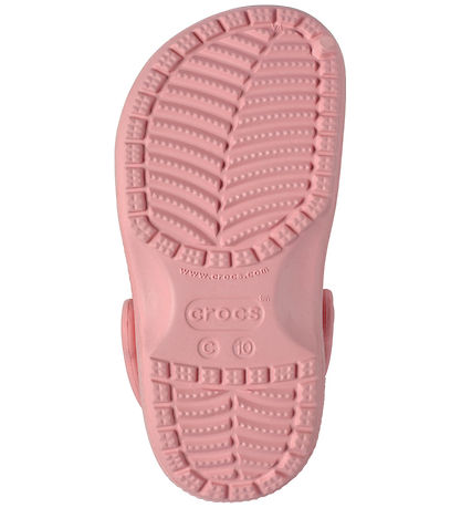 Crocs Sandalen - Classic+ Fluwelen Bow Klomp T - Powder Roze