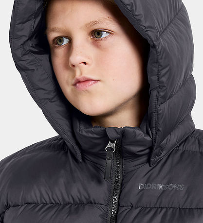 Didriksons Puffer Jacket - Scoria Kids Jacket - Black Didriksons Puffer Jacket - Scoria Kids Jacket - Black