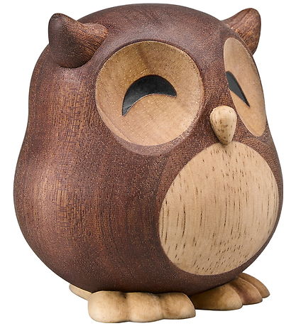 Fablewood Large Owl - Villum - 8 cm - Natural