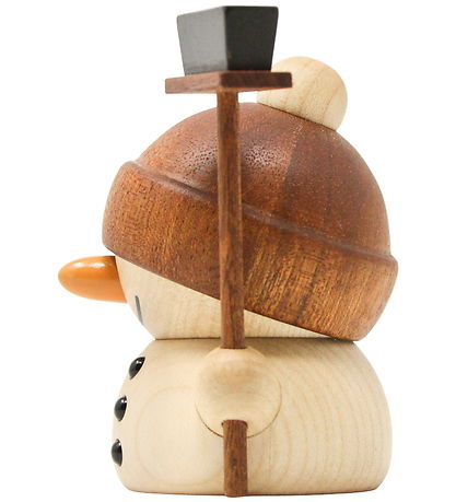 Fablewood Snowman - Flurry - 8 cm - Natural