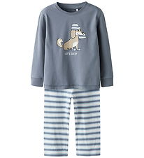 Name It Pyjama Set - 2 Parts - Nmmramel - Flint Stone