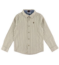 Name It Shirt - NmmRekid - Iceland Fossil/Thin Stripe - Delicio Name It Shirt - NmmRekid - Iceland Fossil/Thin Stripe - Delicio