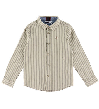 Chemise Name It - NmmRekid - Fossile d'Islande/Mince Stripe - De Chemise Name It - NmmRekid - Fossile d'Islande/Mince Stripe - De