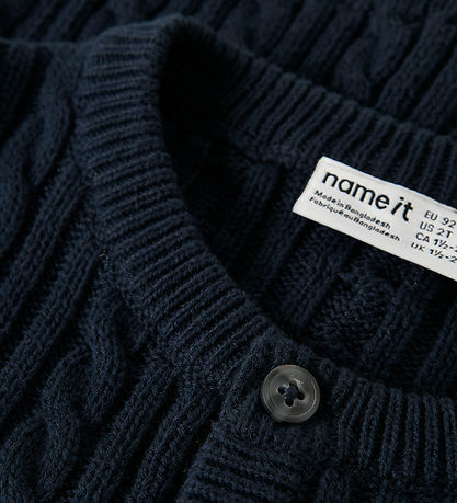 Name It Cardigan - Knitted - NmmRoman - Navy Blazer