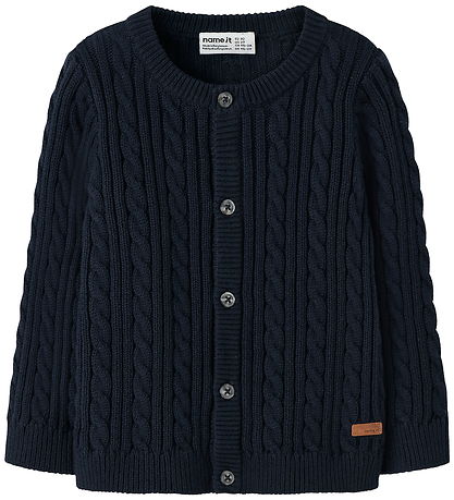 Name It Cardigan - Knitted - NmmRoman - Navy Blazer