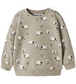 Name It Sweatshirt - NbmVimmer - Iceland Fossil/Sheep