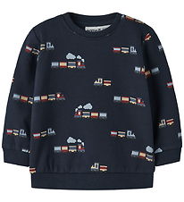 Sweat-shirt Name It - NbmVimmer - Marine Blazer/Train
