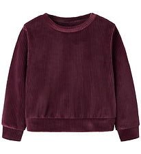 Name It Blouse - NmfVeloa - Velvet - Burgundy Name It Blouse - NmfVeloa - Velvet - Burgundy