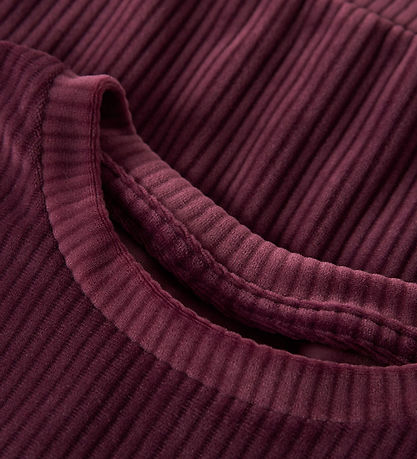 Name It Blouse - NmfVeloa - Velvet - Burgundy Name It Blouse - NmfVeloa - Velvet - Burgundy