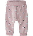 Name It Sweatpants - NbfVimone - Keepsake Lilac/Rainbow Name It Sweatpants - NbfVimone - Keepsake Lilac/Rainbow