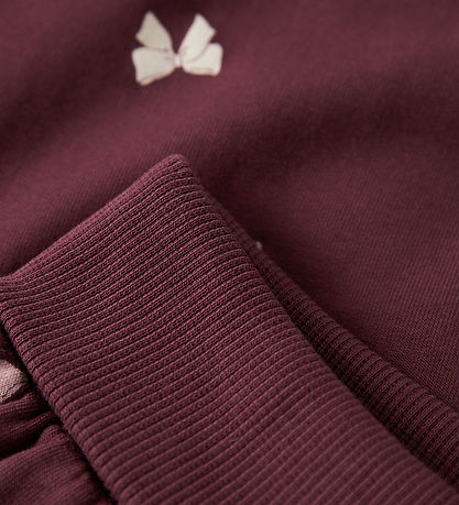 Pantalon de Jogging Name It - NbfVimone - Burgundy/Bow Pantalon de Jogging Name It - NbfVimone - Burgundy/Bow
