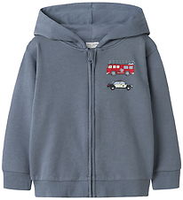 Gilet av. Capuche Name It - NmmVoltinus - Silex Stone/Feu Truck Gilet av. Capuche Name It - NmmVoltinus - Silex Stone/Feu Truck