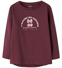 Blouse Name It - NmfVix - Burgundy/Cerises Blouse Name It - NmfVix - Burgundy/Cerises