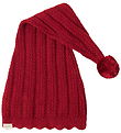 MarMar Christmas Hat - Knitted - Elf - Hibiscus Red