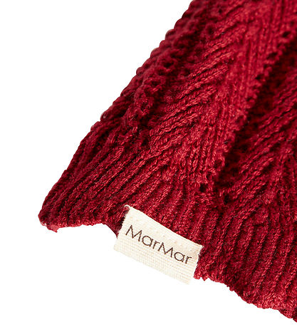 MarMar Christmas Hat - Knitted - Elf - Hibiscus Red MarMar Christmas Hat - Knitted - Elf - Hibiscus Red