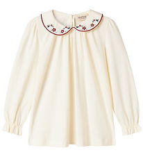 MarMar Klänning - Bomull/Modal - Tielle - Mild White MarMar Klänning - Bomull/Modal - Tielle - Mild White