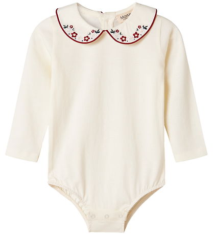 MarMar Bodysuit l/s - Cotton/Modal - Becki - Gentle White