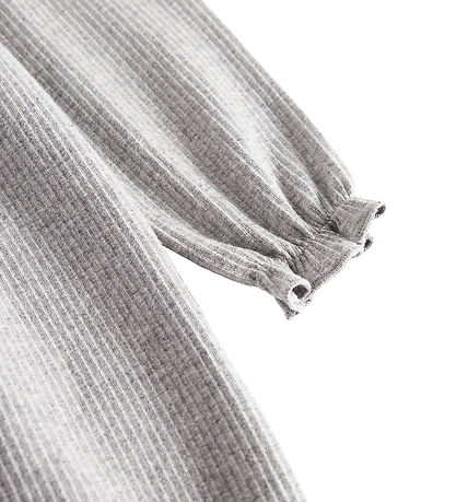 MarMar Kleid - Rib/Modal - Gedicht - Light Grey Melange MarMar Kleid - Rib/Modal - Gedicht - Light Grey Melange
