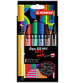 Stabilo Markers - Pen 68 Max Arty - 6 pcs - Multicolour