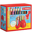 Crayons de couleur Stabilo - Woody - 3-in-1 - Ensemble de bureau Crayons de couleur Stabilo - Woody - 3-in-1 - Ensemble de bureau